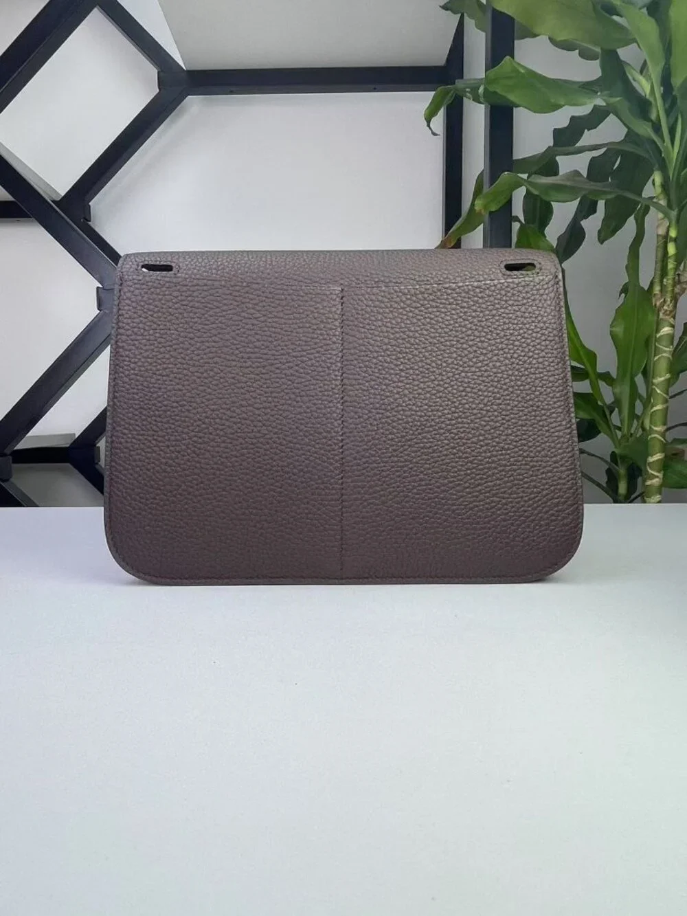 🛍️ Elegant Genuine Leather Evening Bag - Sophisticated Top Handle Handbag 🛍️